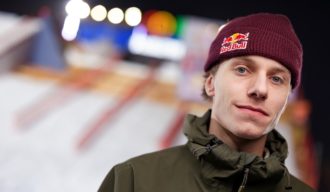Jesse Augustinus poses for a portrait during the Double Triple Snow Fest in Kyiv, Ukraine on December 20, 2020 // Roman Rudakov/Red Bull Content Pool // SI202012220118 // Usage for editorial use only //