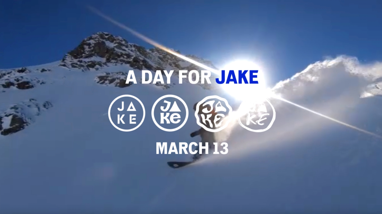 3月13日（日）はスノーボードの父 ジェイク・バートンを称える日 