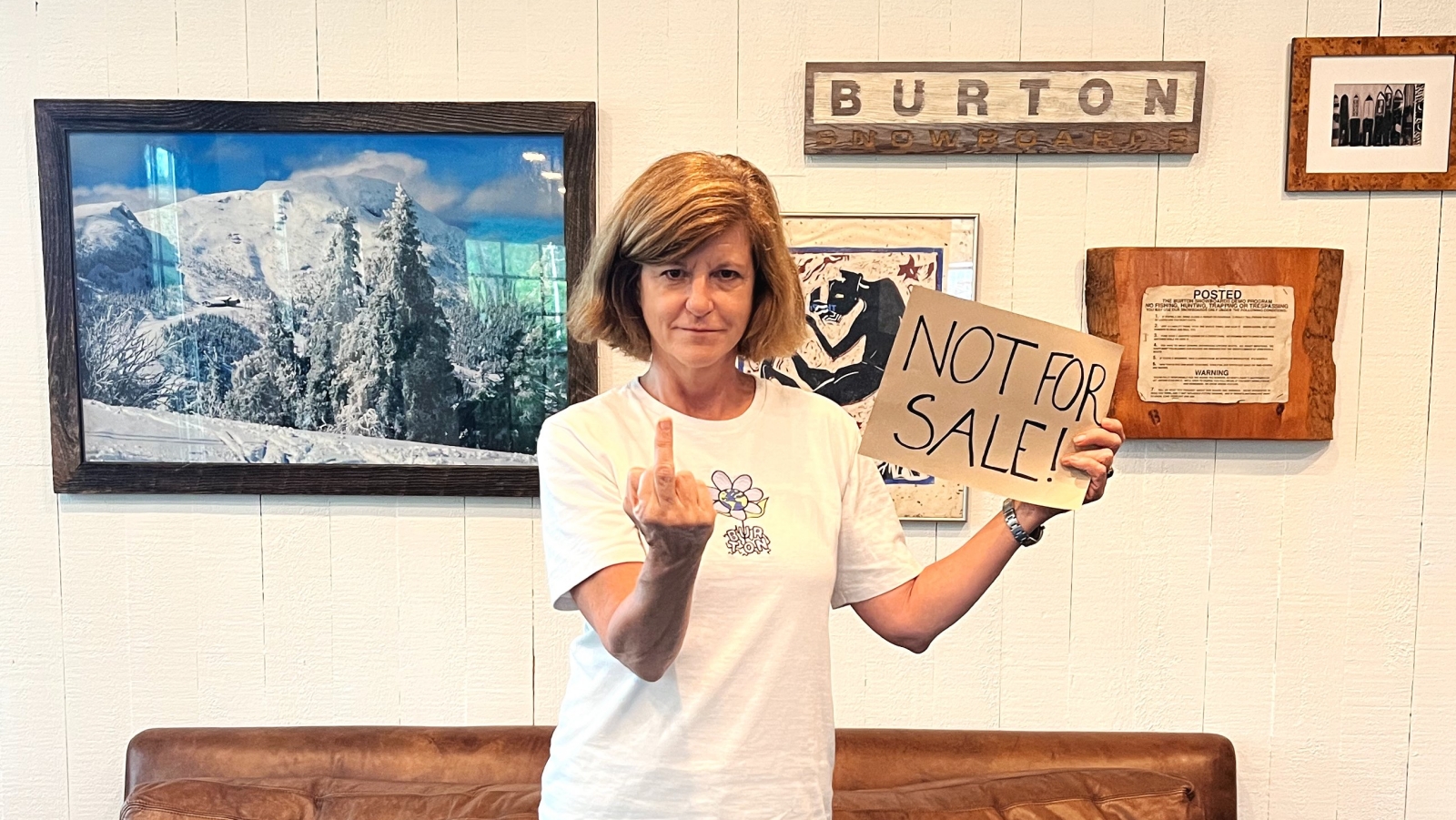 BURTON身売り話は「100%デタラメ」と創始者ジェイクの妻で現 BURTON身売り話は「100%デタラメ」と創始者ジェイクの妻で現