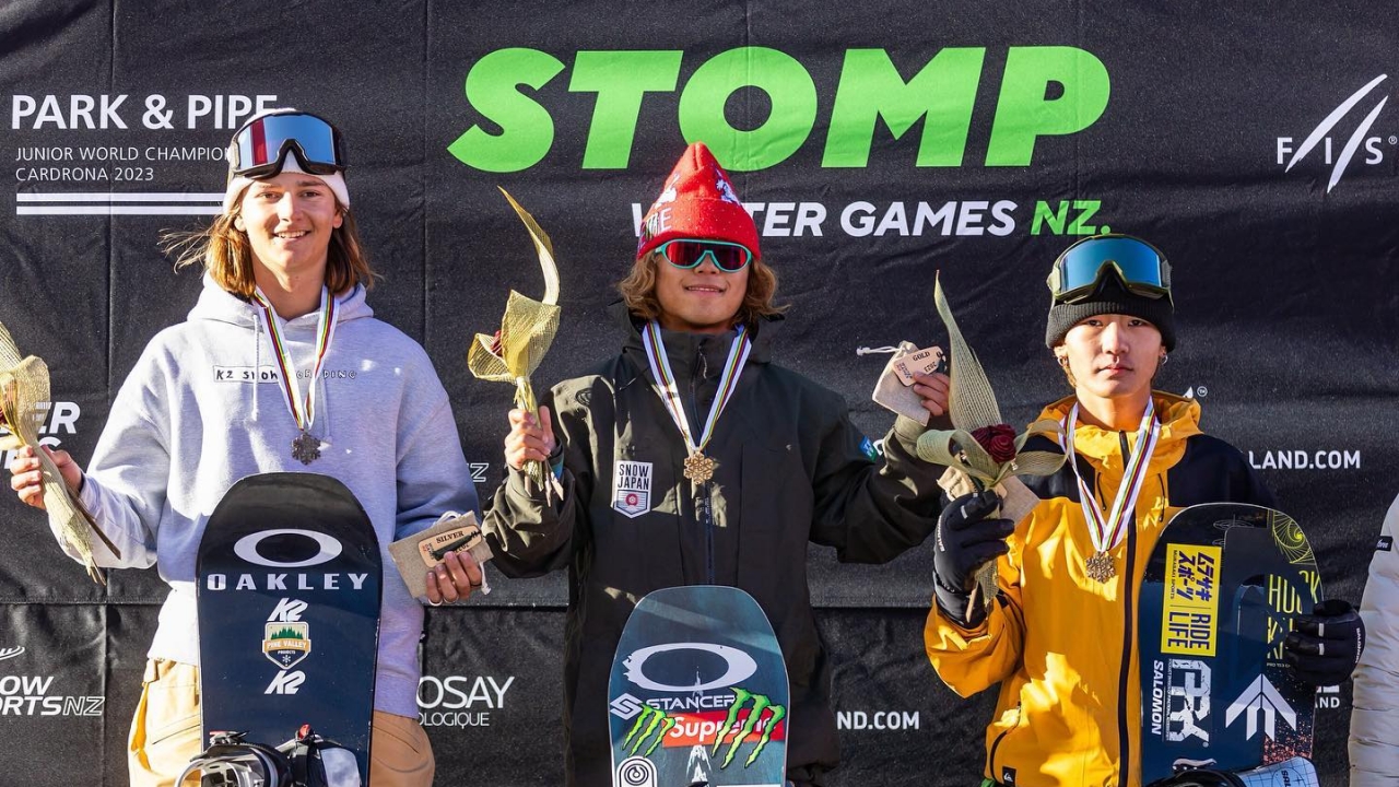 長谷川帝勝が圧巻の滑りでジュニア世界選手権スロープスタイル金。宮村結斗は銅 BACKSIDE (バックサイド) スノーボード・ウェブ