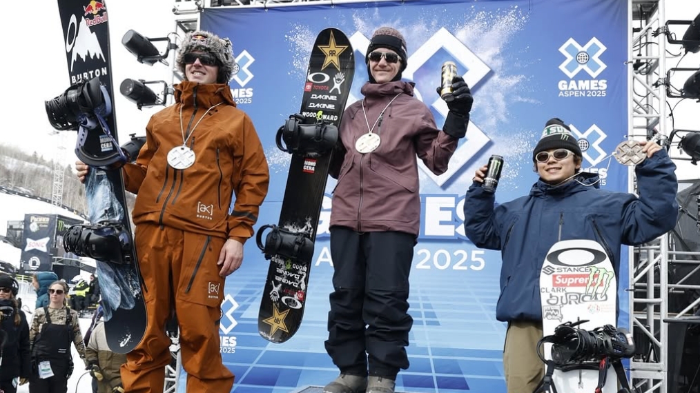 長谷川帝勝がビッグエアの銀に続きスロープスタイルでも銅メダル獲得