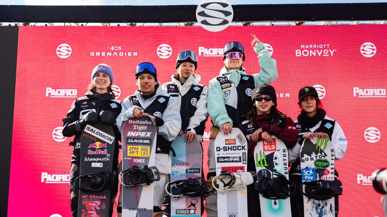 スノーボード】平野歩夢選手・村瀬心椛選手・清水さら選手