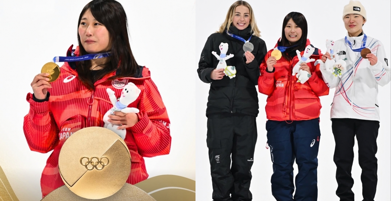 村瀬心椛が悲願のオリンピック金メダル。北京の悔しさを越えて、気迫と